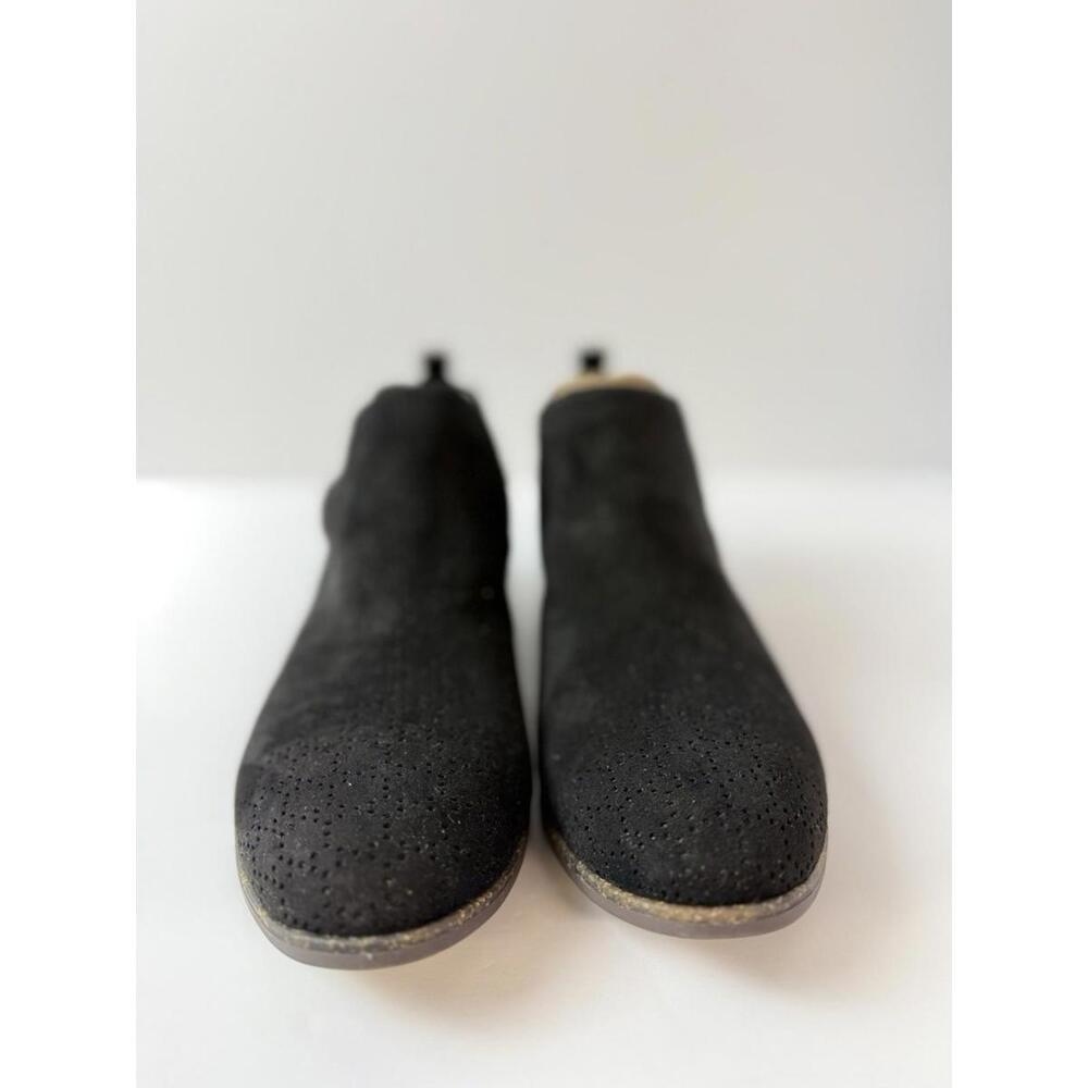 Dr. Scholl's Women's Rate Booties Size 8 Suede Beige Tan Ankle Boots Memory Foam - Picture 4 of 9